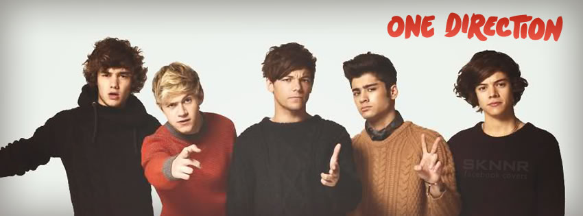 One Direction 4 - Facebook Cover by SKNNR.com