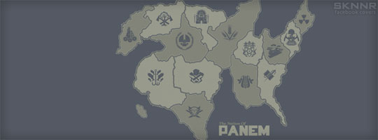 Districts of Panem Facebook Cover