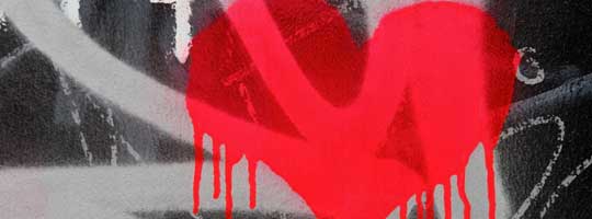 Graffiti Heart Facebook Cover