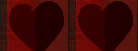 Painted Hearts Facebook Cover